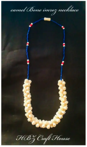 New Pure Genuine Camel Bone Tarbiya imroz Rahma Necklace Hand Made for Sale