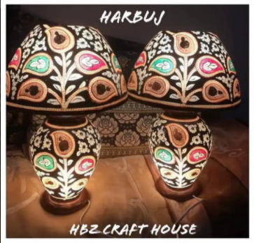 New Hand Made Camel skin Lamp A+ Export Quality Available for Sale