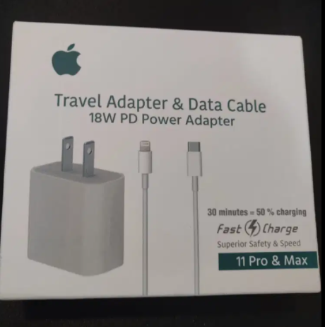 Apple iPhone 18W USB-C Power Adapter Available for sale