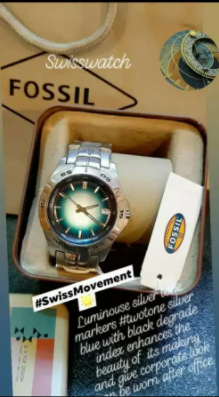 Fossil watch Swiss watch Genuine Available for sale