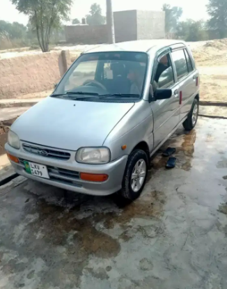 Daihatsu Cuore Car in Silver color Available for Sale in Khanewal