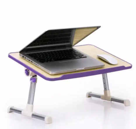 New Multifunctional Laptop Table Stand With Cooling Fan & Wood for sale