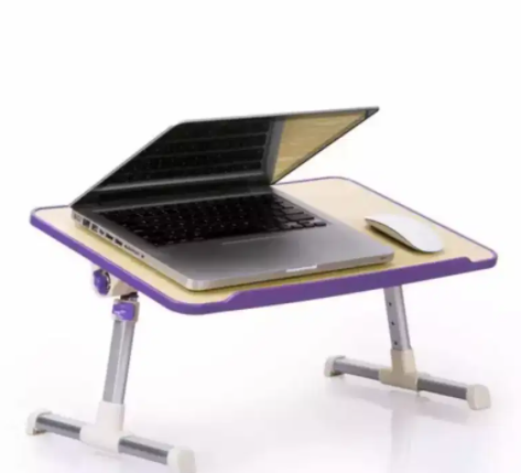 New Multifunctional Laptop Table Stand With Cooling Fan & Wood for sale