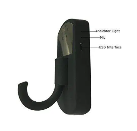 Coat Hook Style Hidden Camera Available for sale