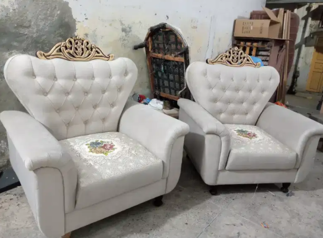 New White Sofa Set Available for Sale in Rawalpindi
