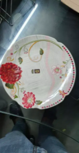 New Plastic Dinner Set Whole sale Rate Available in Faisalabad