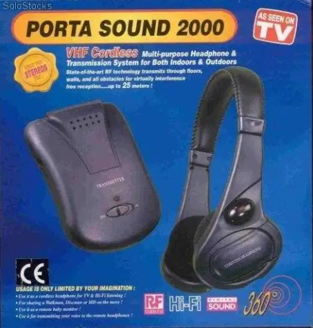 New Wireless Headphone Porta Sound Available for Sale in Kohat