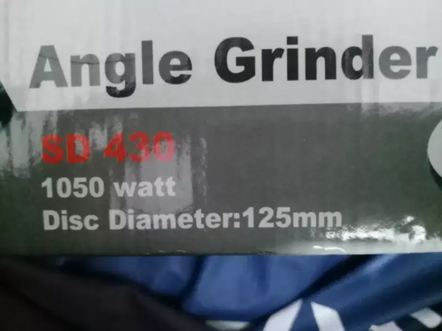 New Angel Grinder German technology 125mm Available for Sale Kohat