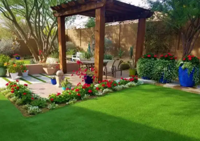 New Artificial grass Office home complete decoration and renovation in Islamabad