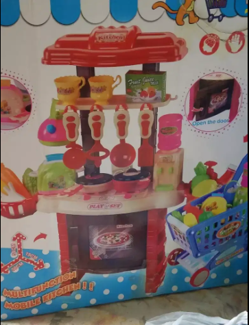 Kitchen set with trolley Available for sale