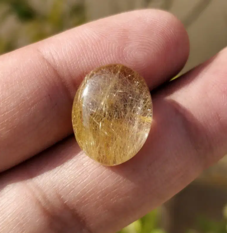 Golden Rutilated Quartz (Golden Moo e Najaf) Available for sale