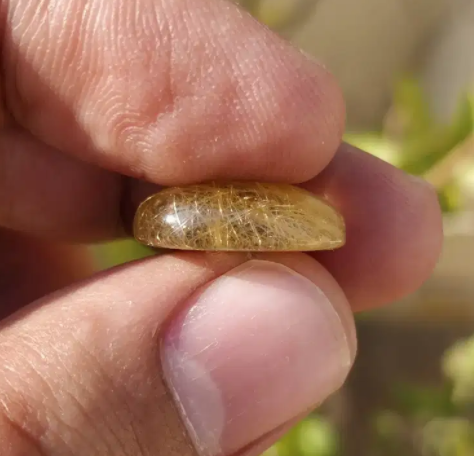 Golden Rutilated Quartz (Golden Moo e Najaf) Available for sale