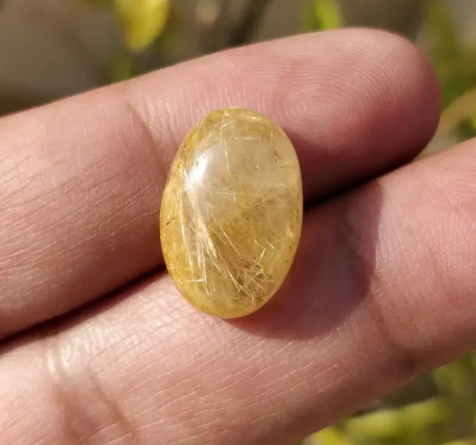 Golden Rutilated Quartz (Golden Moo e Najaf) Available for sale
