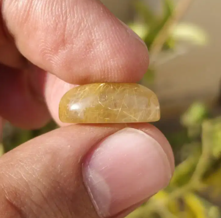 Golden Rutilated Quartz (Golden Moo e Najaf) Available for sale