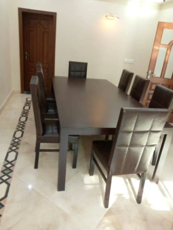 All solid wood Dinning Table with 8 chairs Available for Sale in Lahore