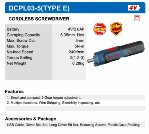 Cordless Screwdriver Available for sale