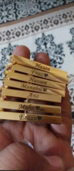 We make Every Design Gold & Silver Plated Customized Name Jewelry in Karachi