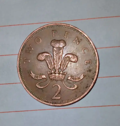 Two pence British coin 1996 for Sale in Karachi