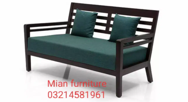 New Elegant wooden Three seater in unique style Available for Sale