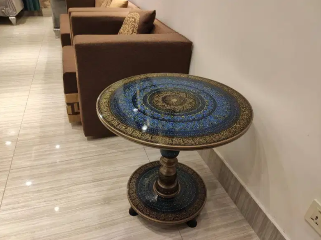 Beautiful Round Coffee Table Available for Sale in Lahore