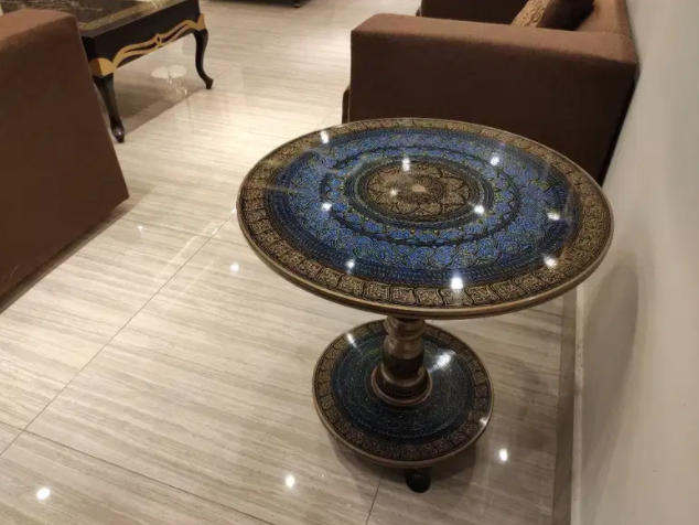 Beautiful Round Coffee Table Available for Sale in Lahore