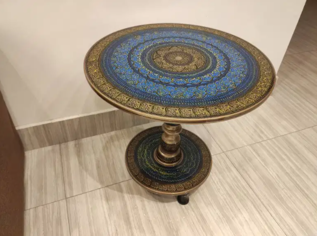 Beautiful Round Coffee Table Available for Sale in Lahore