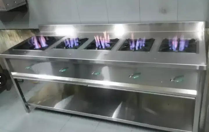Cooking rang 5 burner Available for sale in Lahore