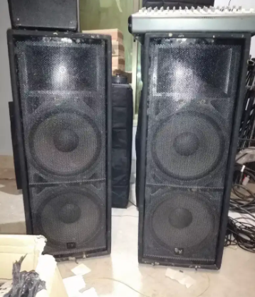 sp4 speaker 300 watts audio sound dj system Available for sale