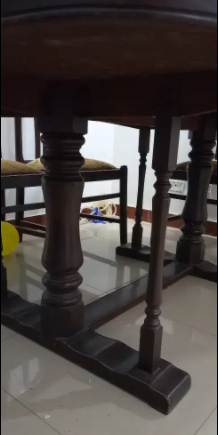 Dining Table with six chairs Available for sale