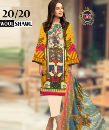 2020 dress With Wool Shawl Available for sale