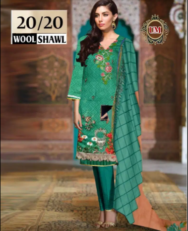 2020 dress With Wool Shawl Available for sale