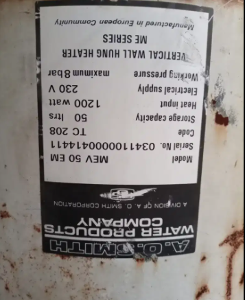 Electric geyser Available for sale