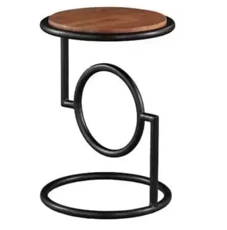 NEW SIDE TABLE WITH WOODEN TOP AVAILABLE FOR SALE IN LAHORE