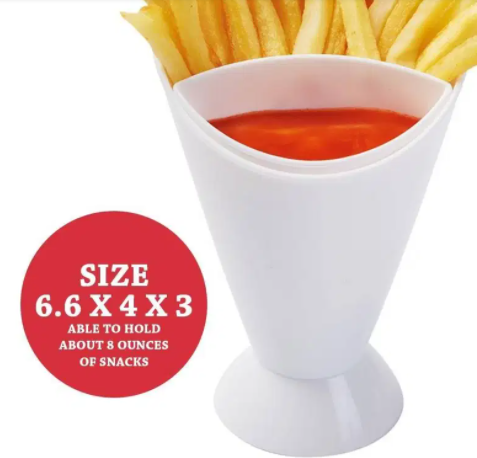 French Fry Cone Dipping Cups for French Fries Ketchup Cups Available for sale