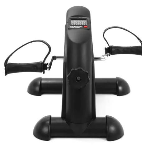 New Under Desk Bike Pedal Exerciser W/LCD Screen Display for Sale