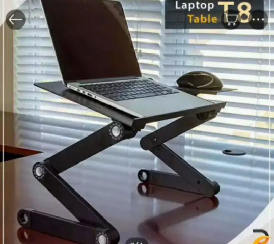 T8 Laptop Easy Foldable Stand Available for sale