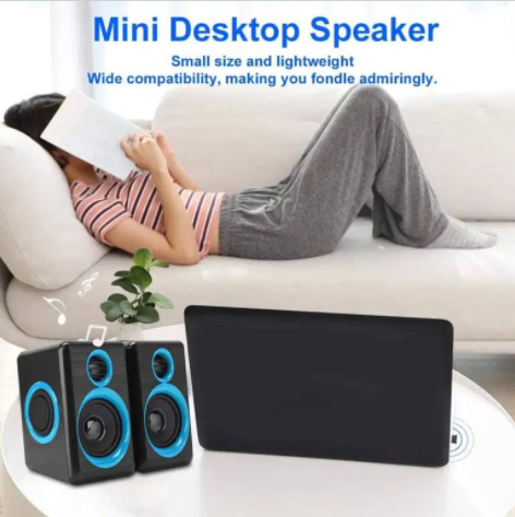 FT-165 USB2.0 Heavy Bass Speaker Portable Music Player for Desktop