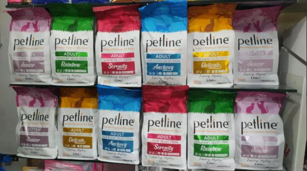 Petline Cat & Dogs cat food available in bulk stock