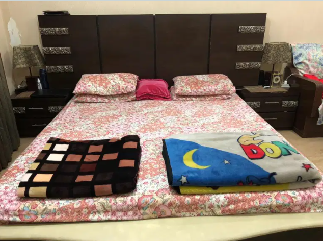 Furniture Wooden Bed Available for sale