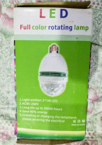 LED FULL COLOR ROTATING LAMP Available For Sale