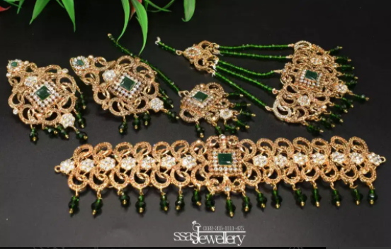 New Gold plated bridal jewelery Available for Sale in Rawalpindi