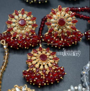 New Gold plated bridal jewelery Available for Sale in Rawalpindi