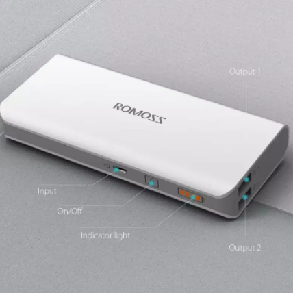 New Romoss 20,000 mah powerbank Available for Sale in Peshawar