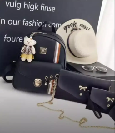 New Multipurpose ladies Bag pack 3 pcs Fashionable bag Available for Sale