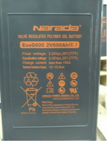 Narada 2V - 600Ah Dry Cells Box Packed