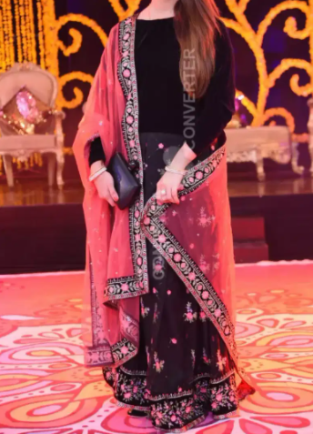 MARIA B REPLICA LEHNGA CHOLI DUPATA AVAILABLE FOR SALE IN RAWALPINDI