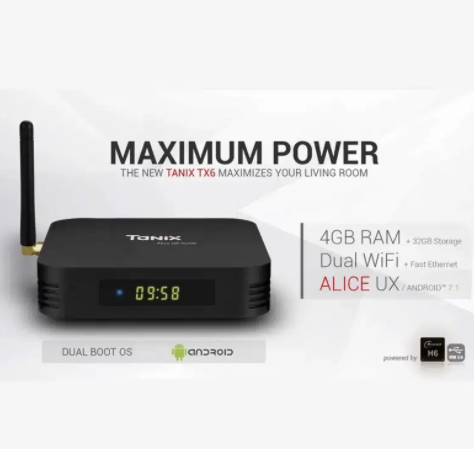 New Tanix Android 9.0 TV Box TX6 Pro 4gb ram 32gb Storage with Antenna for sale