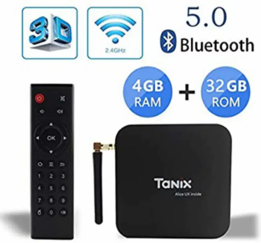 New Tanix Android 9.0 TV Box TX6 Pro 4gb ram 32gb Storage with Antenna for sale