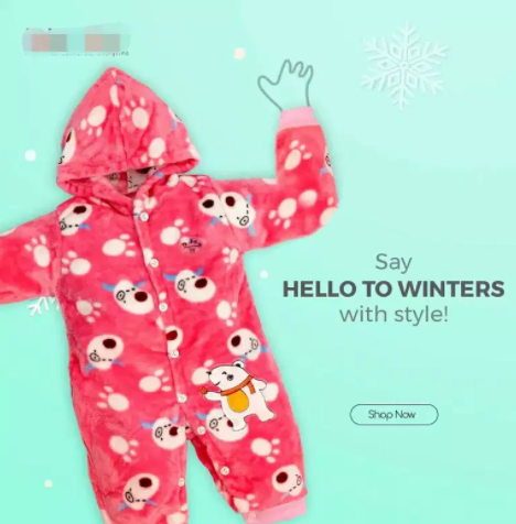 Winter Romper Available for Sale in Karachi