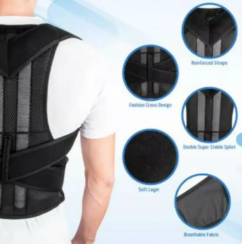 Body Posture corrector for Back Shoulder Straightener Belt(Box Packed)